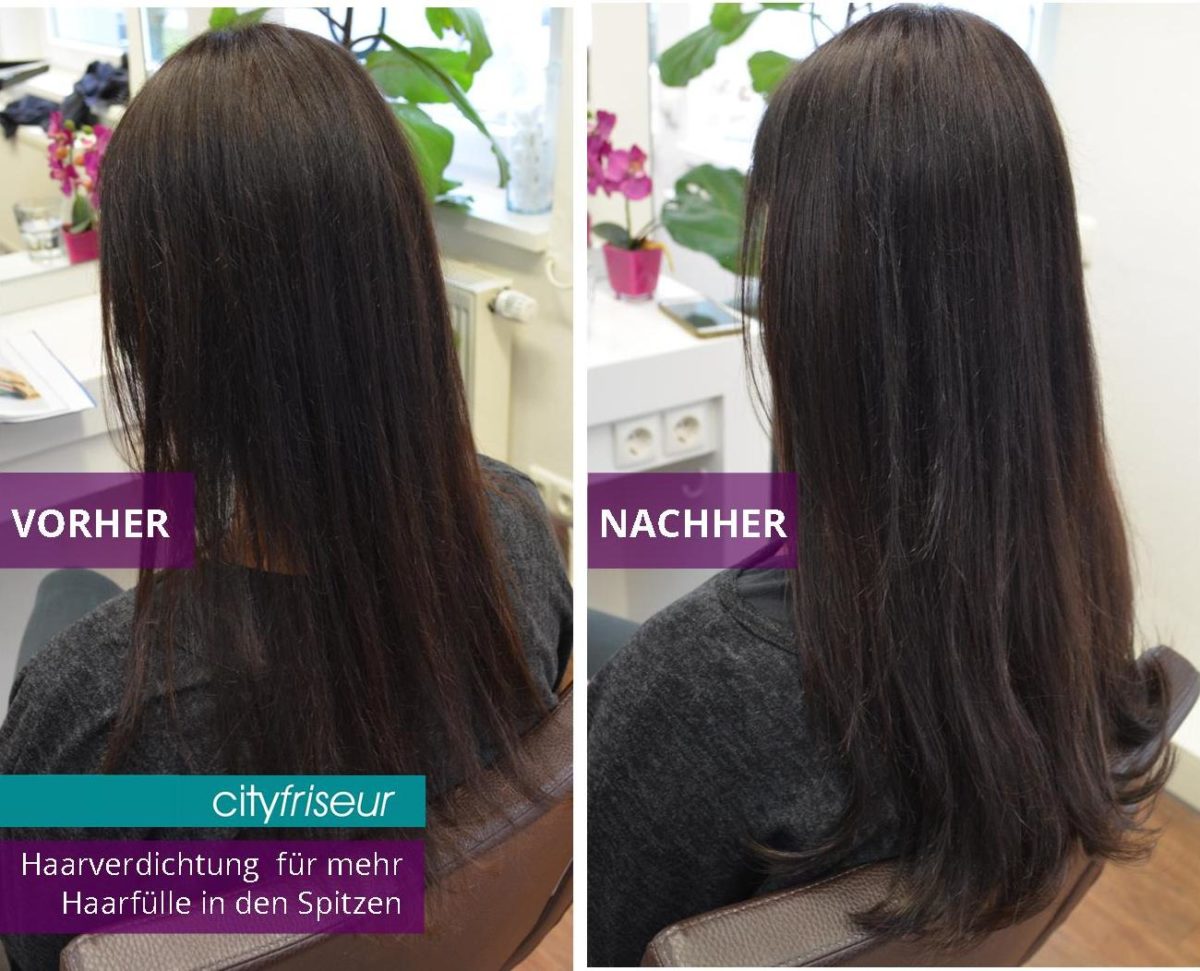 Haarverdichtung Mit Dem Haarschonenden Tape System Aktuelles Von Cityfriseur In Weiden